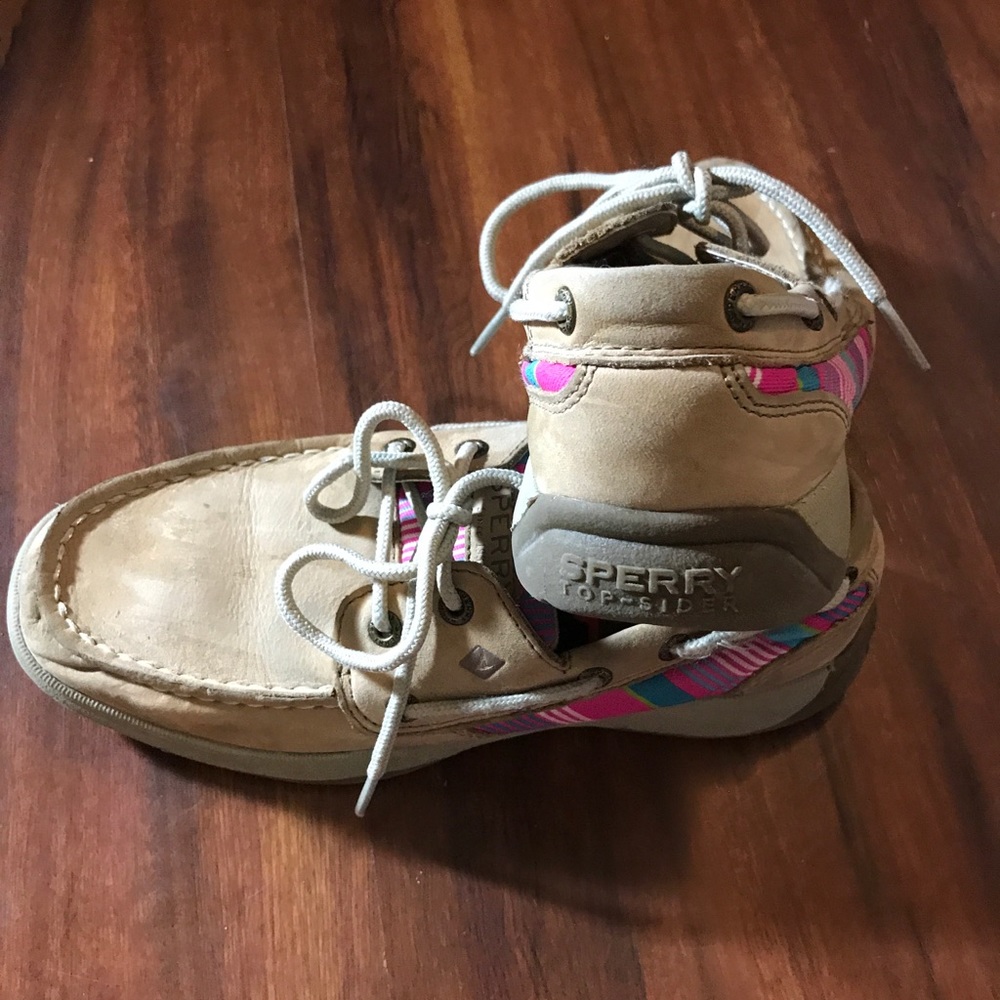 Sperry top-sider boat shoes for girls 13m